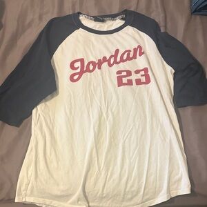 Retro Jordan’s Mens Basketball Baseball Tee